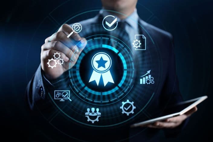 Modern industrial facility with advanced equipment